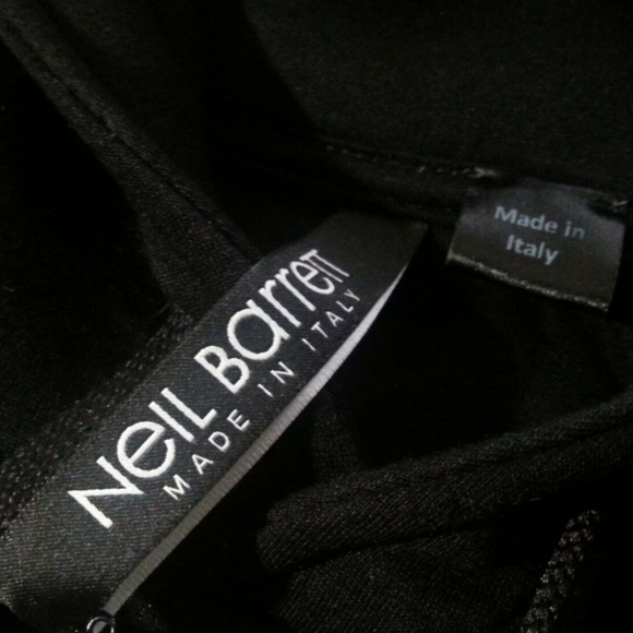 NEIL BARRETT Crossed Out Bolt Hoodie B R & W - Picture 6 of 10